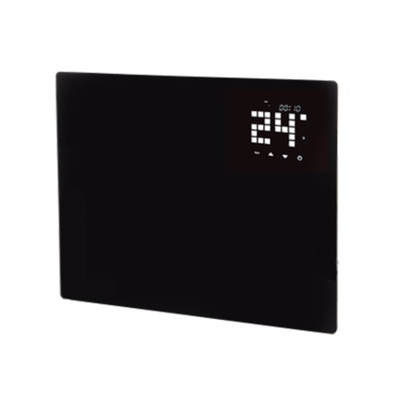 Ariano Black Glass Panel Heater with 24/7 LCD Timer 1.0 kW - AR1000T